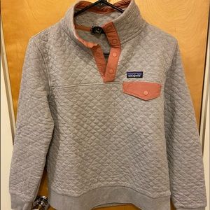 Women’s Organic Cotton Quilt Snap-T Pullover